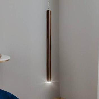 Varas LED függőlámpa, egylámpás, arany színű kép