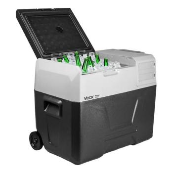Vayox Hordozható Autós hűtő LCD kijelzővel 40 l 230V/12V/24V fekete  kép