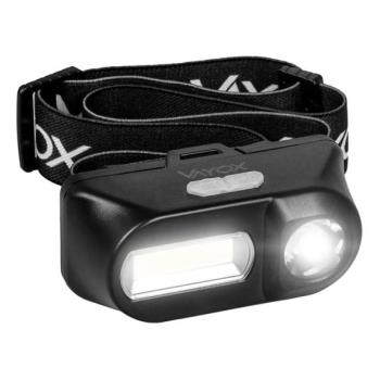 Vayox LED állítható fényerőjű újratölthető fejlámpa 2xLED/5V IPX4 250 lm 2000 mAh  kép