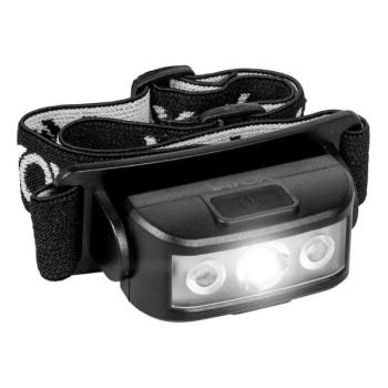 Vayox LED állítható fényerőjű újratölthető fejlámpa 3xLED/5V IPX4 100 lm 1200 mAh  kép