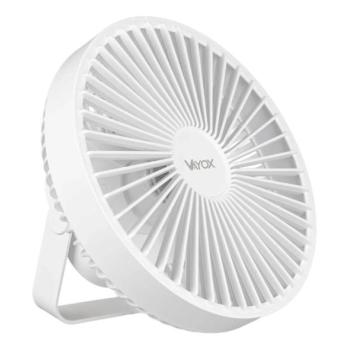 Vayox LED asztali látor töltéssel, LED világítás, 2W, 5V USB, 2400 mAh, fehér  kép