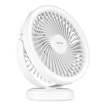 Vayox LED asztali látor töltéssel, LED világítás, 3W, 5V USB, 2400 mAh, fehér  kép