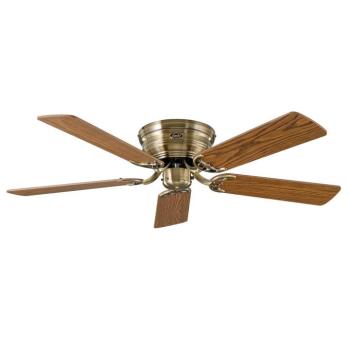 Ventilátor Classic Flat III antik sárgaréz Ø 132 cm kép