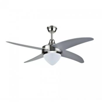 Ventilátoros LED lámpatest , mennyezeti , 4 lapáttal , 60W , CCT , távirányítóval kép