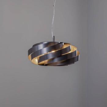 Vento függőlámpa, antracit, Ø 50 cm kép