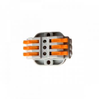 Vezetékösszekötő , 3 bemenet / 3 kimenet , 4.0 mm2 , ELMARK kép
