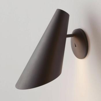 Vibia I.Cono 0720 fali lámpa, 28 cm, szürke kép