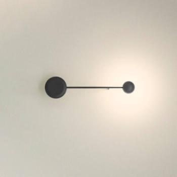 Vibia Pin - fekete LED fali lámpa kép