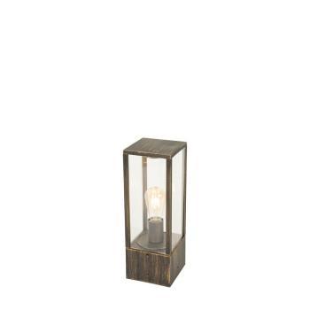 Vintage kültéri állólámpa antik arany 40 cm IP44 - Charlois kép
