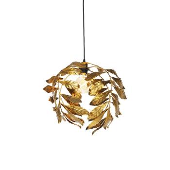Vintage lógólámpa antik arany 40 cm - Linden kép