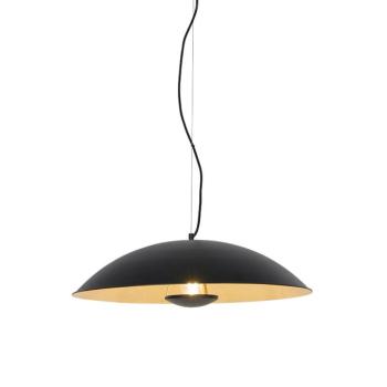 Vintage lógólámpa fekete arannyal 60 cm - Emilienne kép