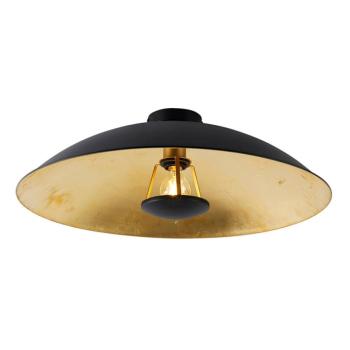 Vintage mennyezeti lámpa fekete arannyal 60 cm - Emilienne kép