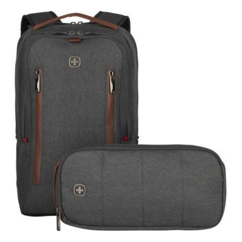 Wenger Wenger City Upgrade 2v1 15 l 16" notebook hátizsák 12" tablet zsebbel, szürke  kép