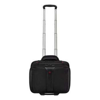 Wenger Wenger Patriot 25 l gurulós bőrönd 17" + 15,6" laptop táska fekete  kép