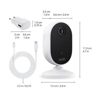 WiZ beltéri biztonsági kamera Starter Kit 3 x E27-el kép