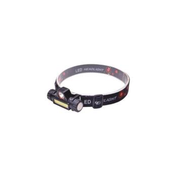   WN32 − LED Tölthető fejlámpa LED/3W/COB/USB  kép