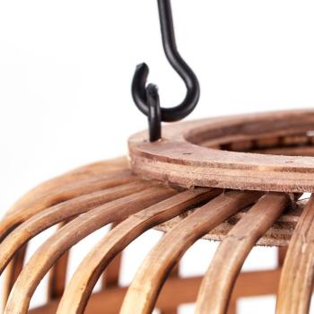 Woodrow lámpa, fogantyú, rattan világosbarna kép