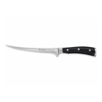 Wüsthof Wüsthof CLASSIC IKON filéző kés 18 cm, fekete markolat  kép
