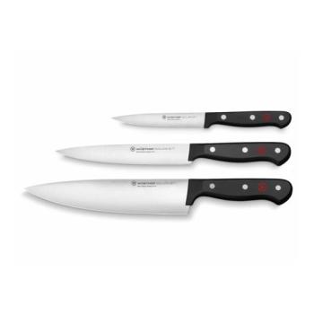 Wüsthof Wüsthof GOURMET 3 részes fekete konyhai késkészlet  kép