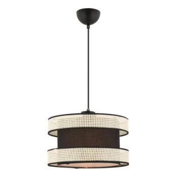  Zsinóros függeszték HALO 1xE27/60W/230V fekete/krémszínű  kép