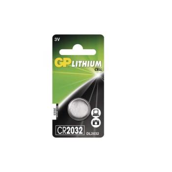  1 db Lítiumos gombelem CR2032 GP 3V/220mAh  kép