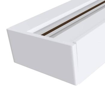 1-fázisú sín pálya fehérben, 100 cm kép