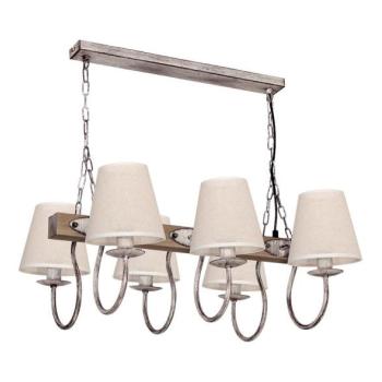  A CARIN  csillár láncon 6xE14/60W/230V világos  kép