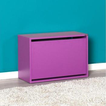Adore Furniture Cipősszekrény 42x60 cm lila  kép