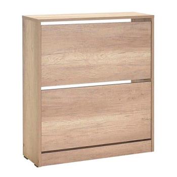 Adore Furniture Cipősszekrény 84x73 cm barna  kép