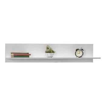 Adore Furniture Fali polc 25x120 cm, fehér  kép