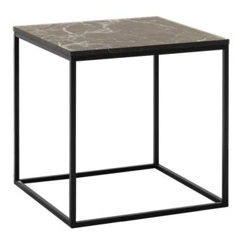 Adore Furniture Fekete konferenciás asztal 52x50 cm  kép