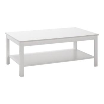 Adore Furniture Kávésasztal 40x103 cm fehér  kép
