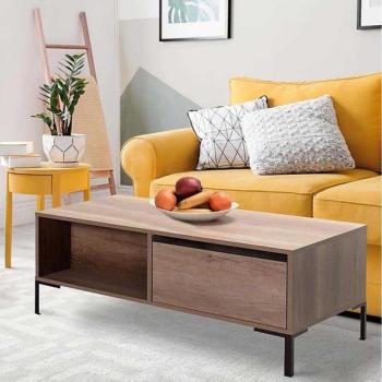 Adore Furniture Kávésasztal 42x103 cm barna  kép