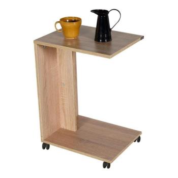 Adore Furniture Kisasztal 65x35 cm barna  kép