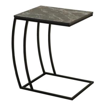 Adore Furniture Kisasztal 65x35 cm fekete  kép