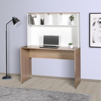 Adore Furniture Munkaasztal 149x110 cm fehér/barna  kép