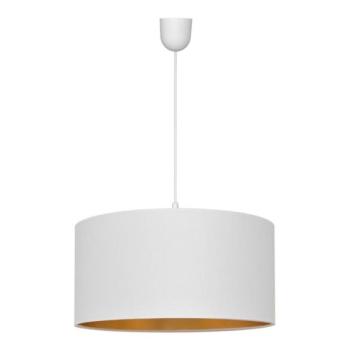  ALBA függeszték 1xE27/15W/230V, 40 cm, fehér/arany  kép