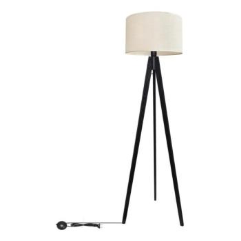 Állólámpa ALBA 1xE27/15W/230V krém/fenyő  kép