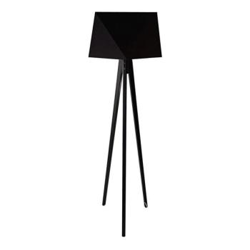  Állólámpa BAKARO 1xE27/60W/230V wenge fa fekete  kép