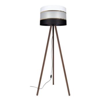  Állólámpa CORAL 1xE27/60W/230V barna/fekete/fehér/arany  kép