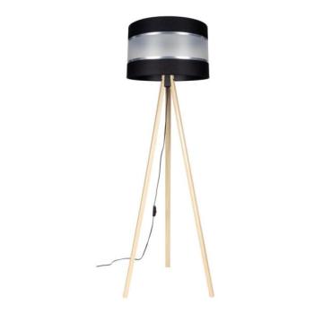  Állólámpa CORAL 1xE27/60W/230V bézs/fekete/krom  kép