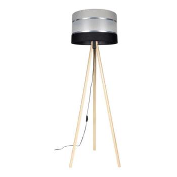  Állólámpa CORAL 1xE27/60W/230V bézs/fekete/szürke/krom  kép