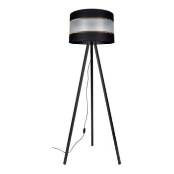  Állólámpa CORAL 1xE27/60W/230V wenge/fekete/arany  kép