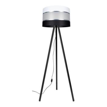  Állólámpa CORAL 1xE27/60W/230V wenge/fekete/fehér/krom  kép