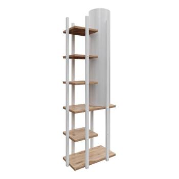  Állólámpa polcokkal MODA DOR 1xE27/40W/230V fehér/barna  kép