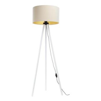  Állólámpa STANDART 1xE27/60W/230V krém/fehér  kép