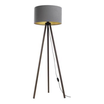  Állólámpa STANDART 1xE27/60W/230V szürke/barna  kép