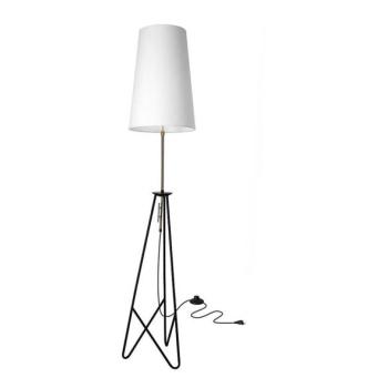  Állólámpa TAFLO 1xE27/60W/230V fehér/fekete/arany  kép