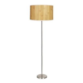 Állólámpa TIMBER 1xE27/60W/230V bézs/matt króm  kép