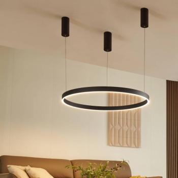 Arcchio Answin LED-es függőlámpa 70,4 W fekete kép